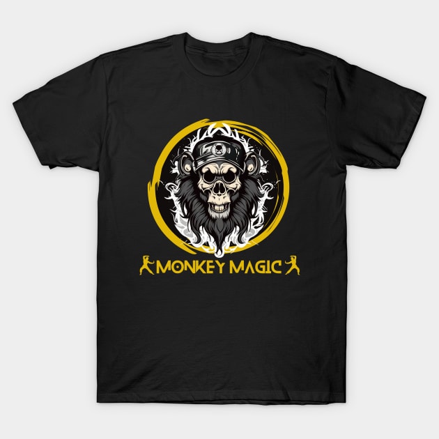 Monkey Magic kung Fu legend T-Shirt by Teessential